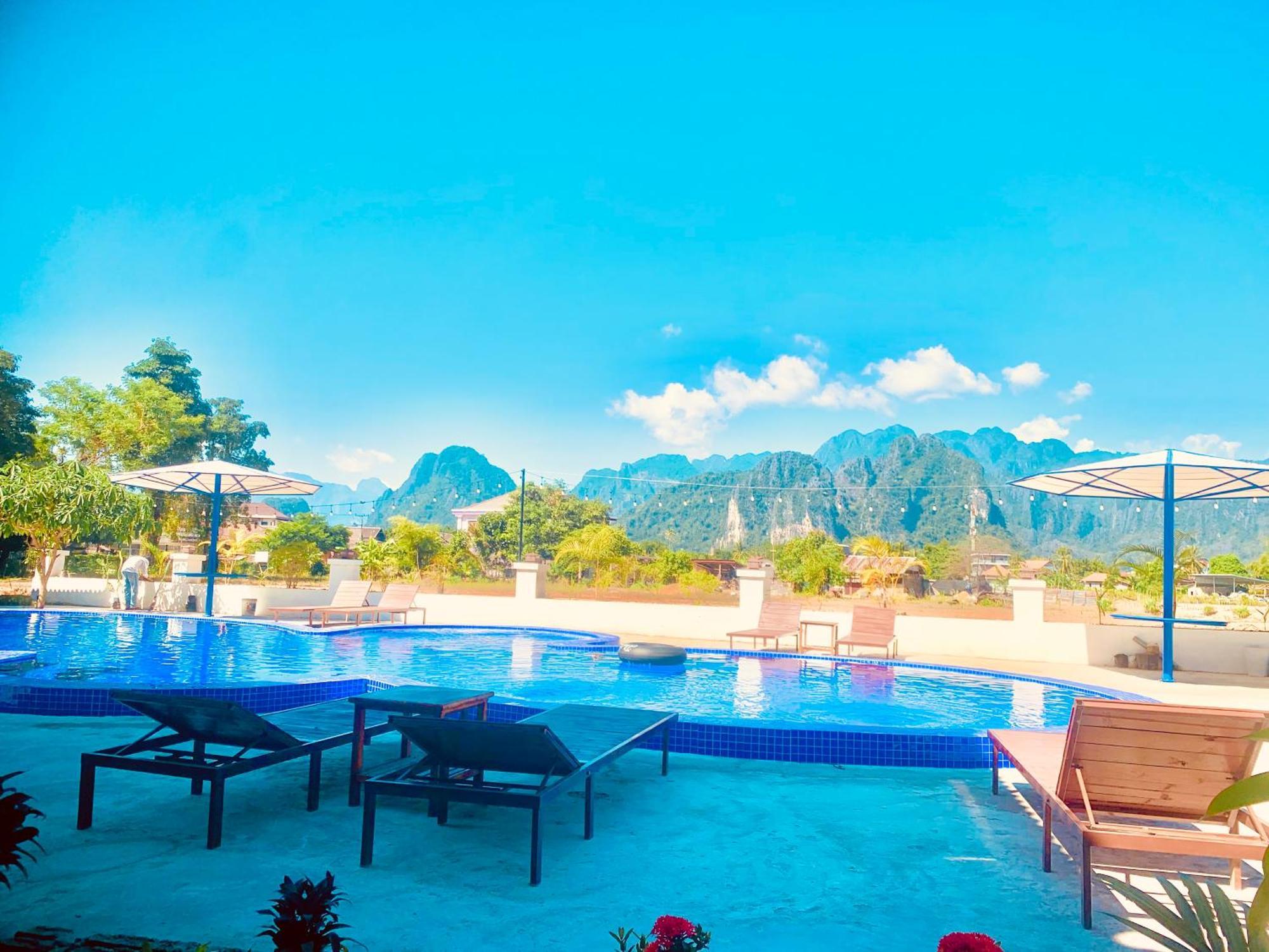 Garden Resort Vang Vieng Εξωτερικό φωτογραφία
